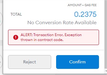 MetaMask Notification